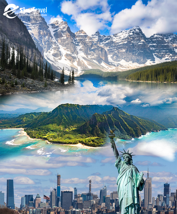 America & Canada - bao gồm Hawaii