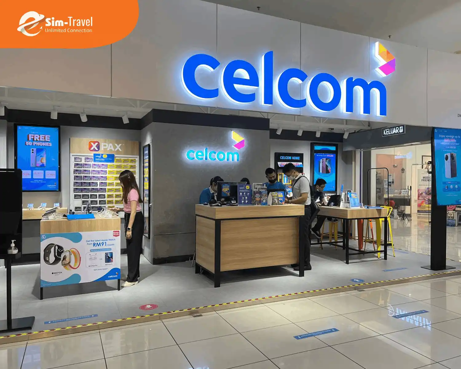 Celcom - Một trong những nhà mạng hàng đầu tại Malaysia