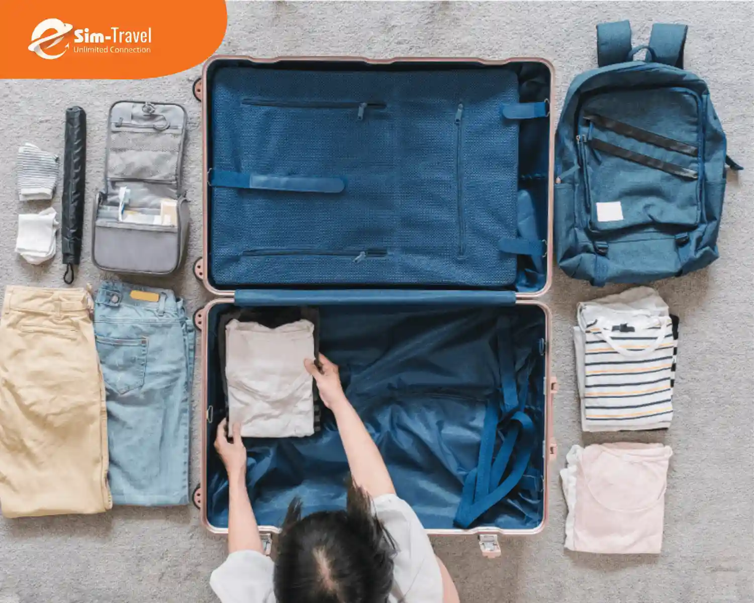 Chuẩn bị tư trang nhanh gọn trước khi du lịch