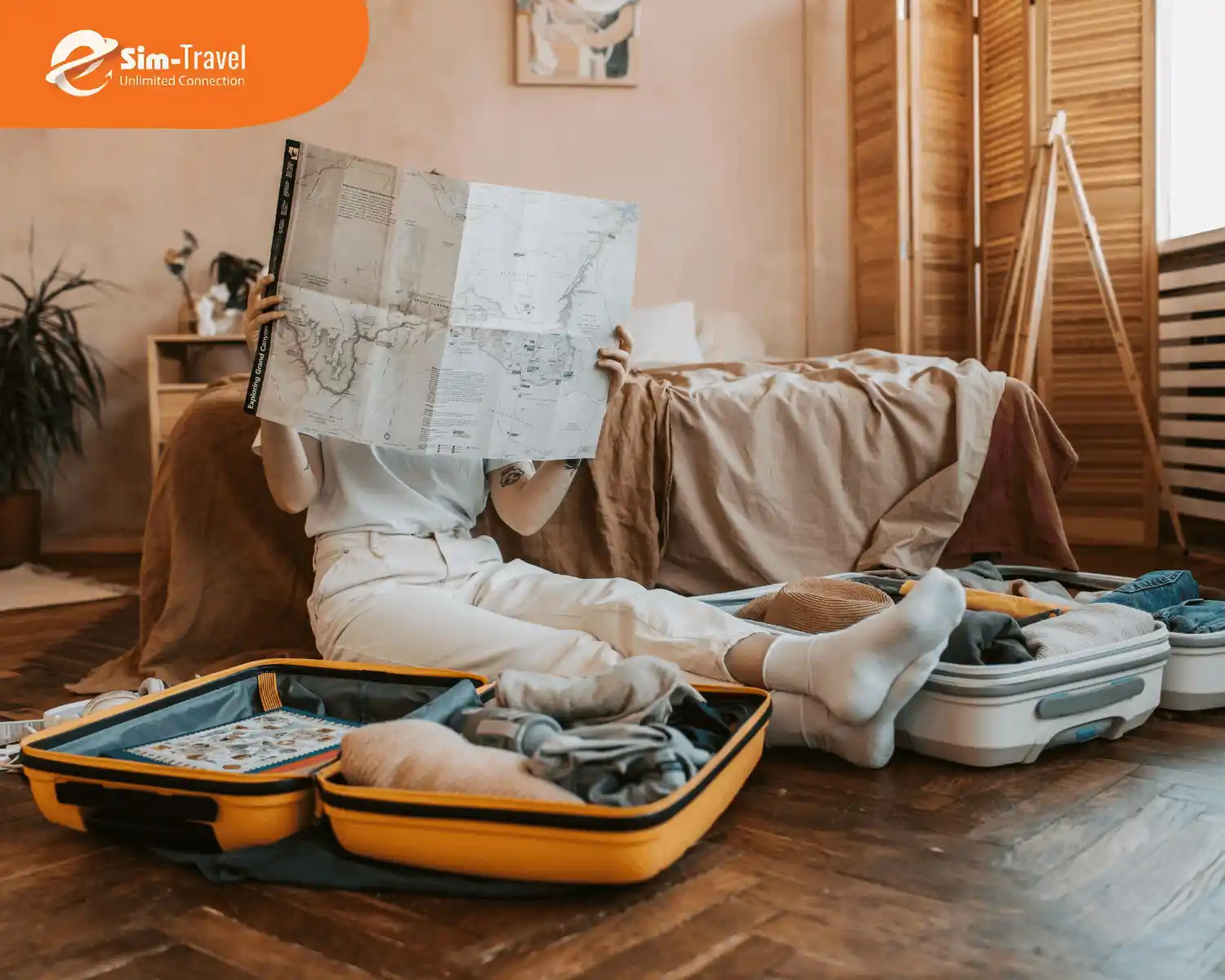Chuẩn bị đầy đủ các vật dụng cần thiết tận hưởng cảm giác thoải mái suốt chuyến đi