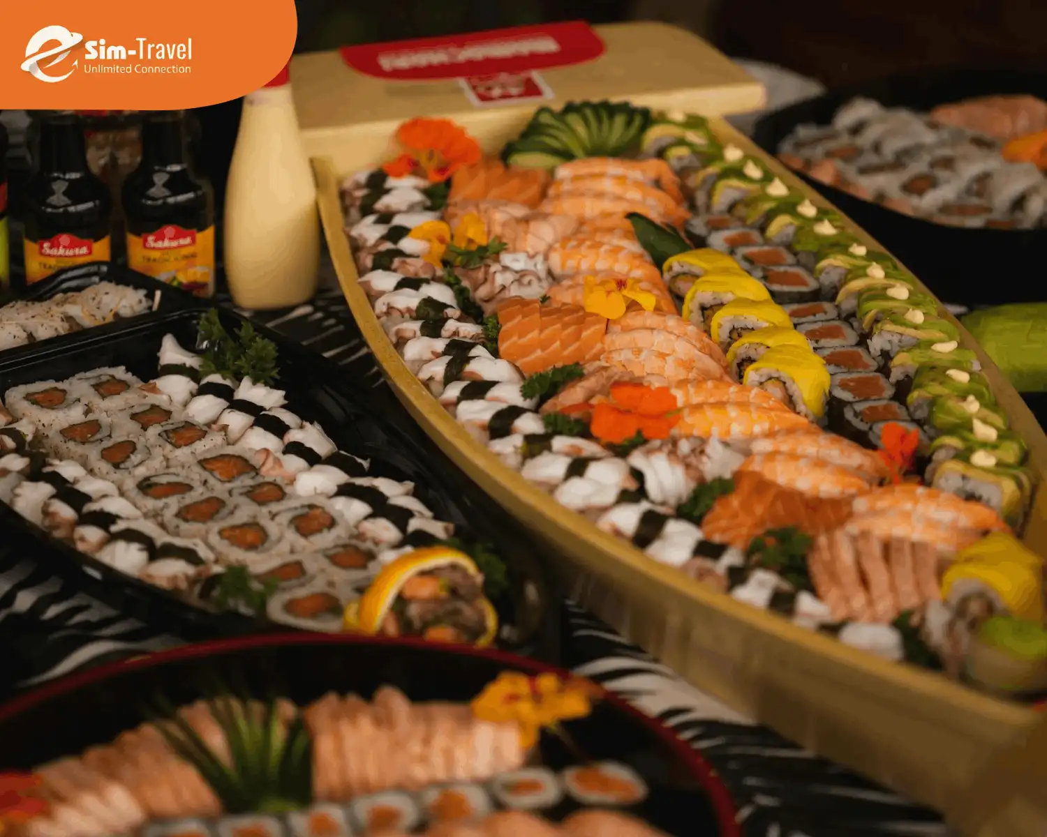 Thuyền sushi tươi ngon
