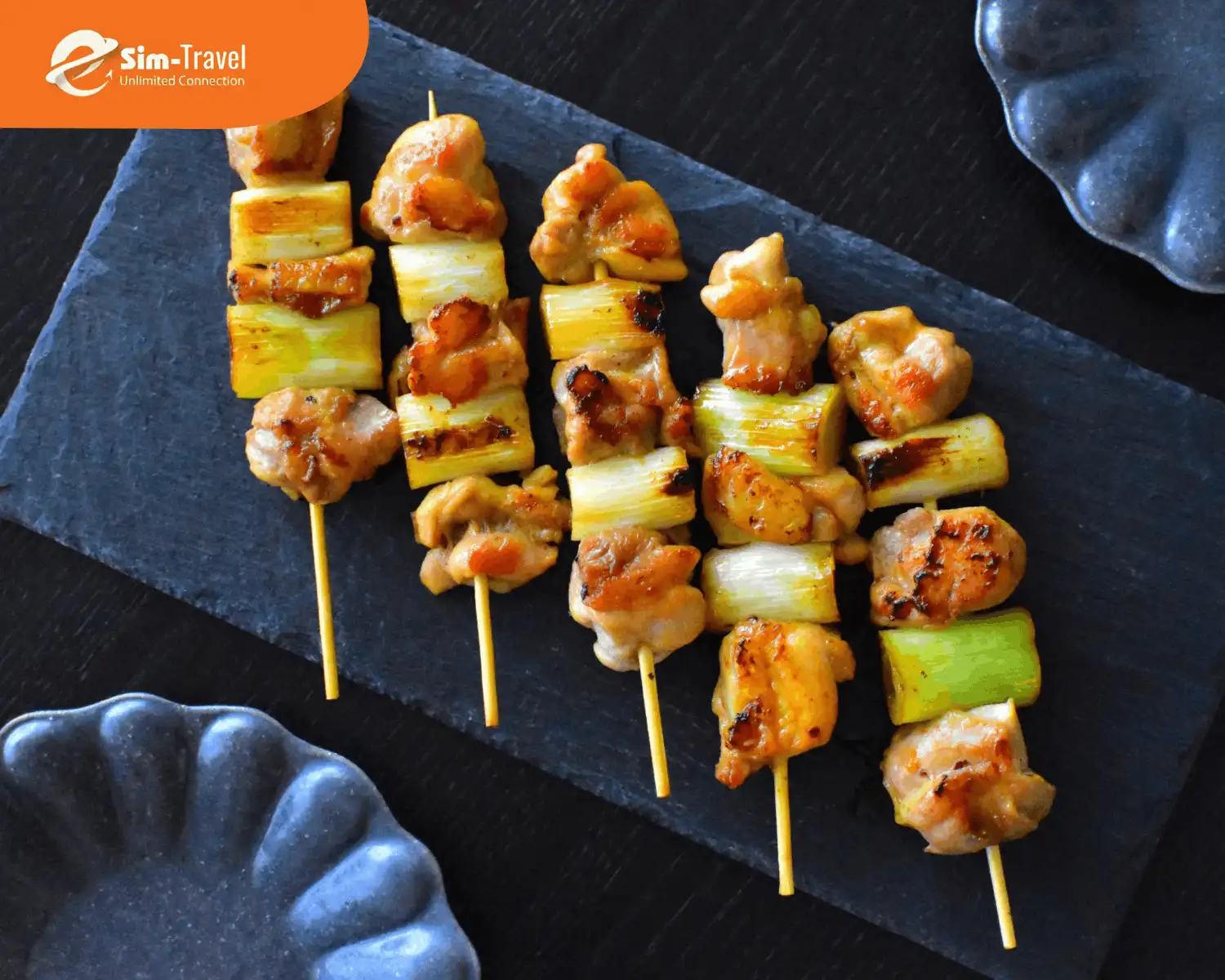 Yakitori (gà xiên nướng) thơm ngon 