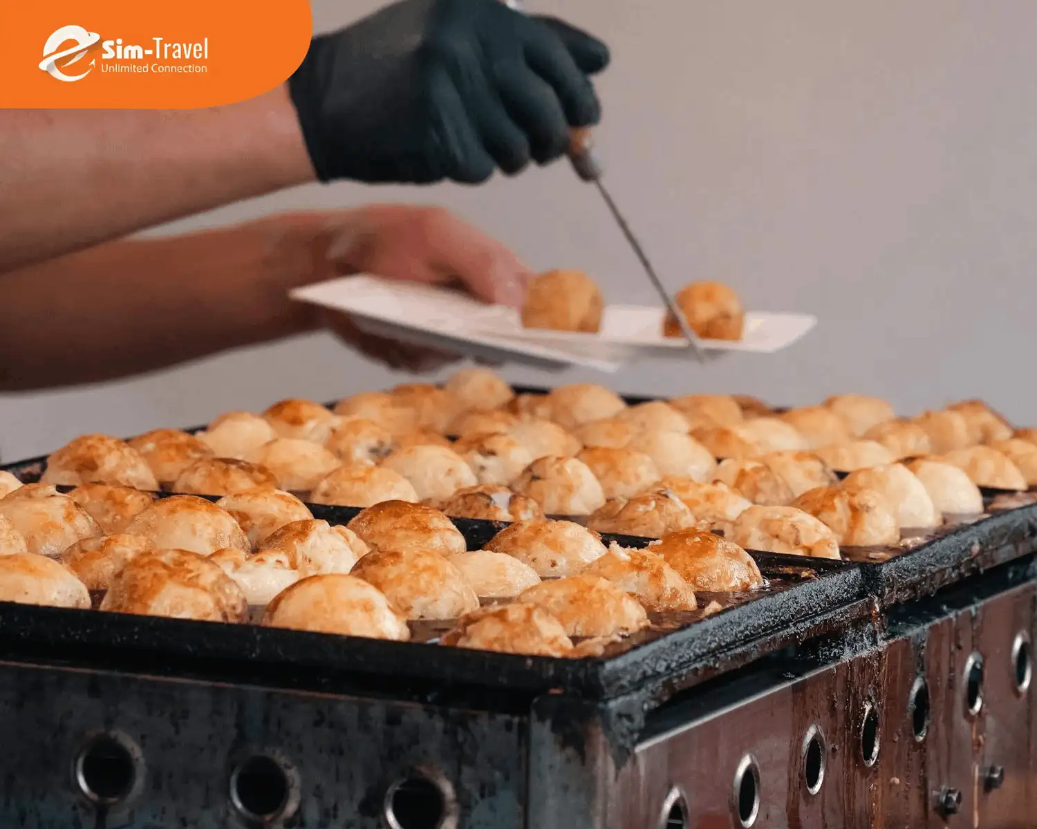Takoyaki - bánh bạch tuộc nướng