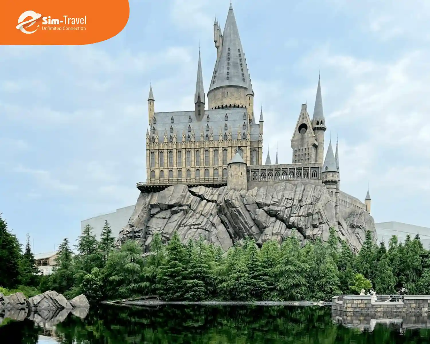 âu đài Harry Potter World ở Universal Studios Japan