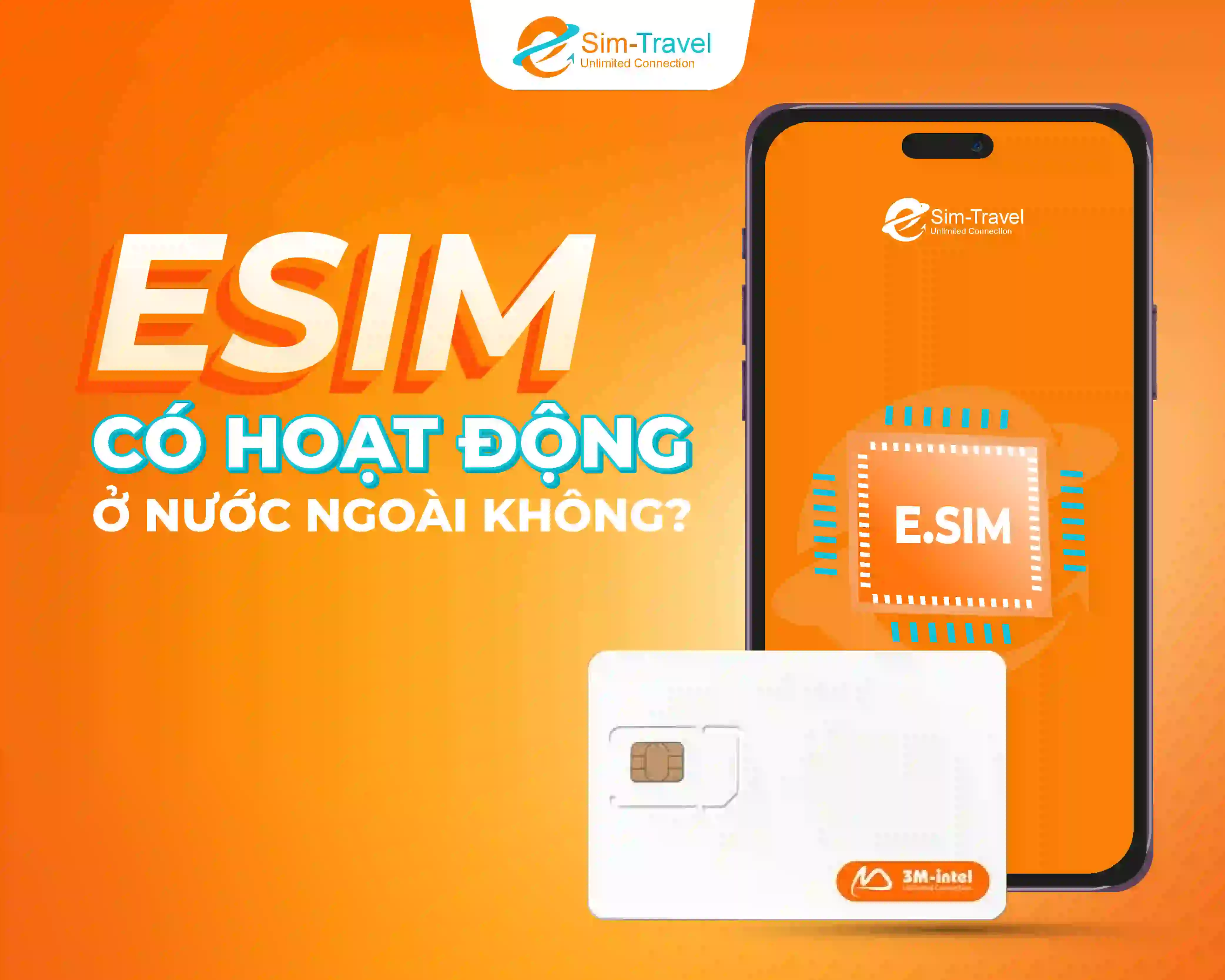 eSIM cho phép hoạt động ở nước ngoài mà không cần tháo lấp