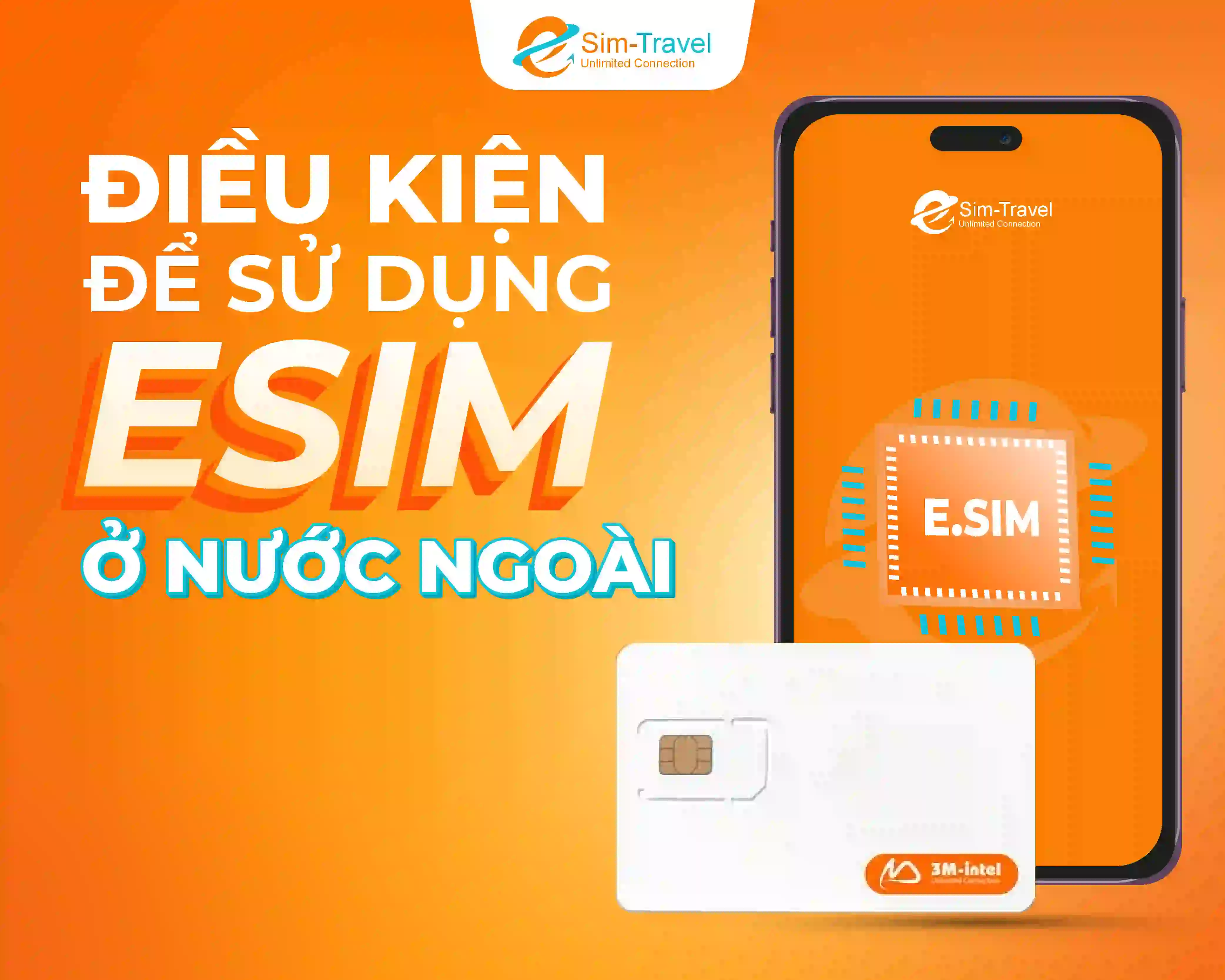 Điều kiện để sử dụng eSIM ở nước ngoài