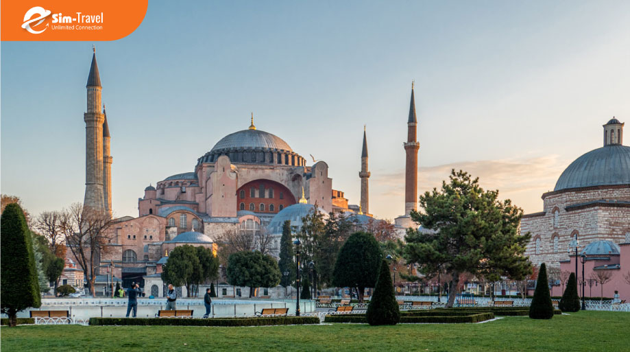 Nhà thờ Hồi giáo lớn Hagia Sophia Thổ Nhĩ Kỳ