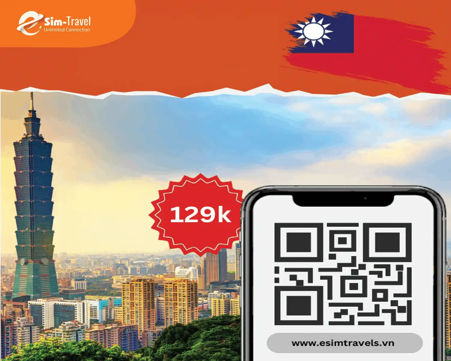 Kết nối mạng xứ Đài dễ dàng với sim du lịch